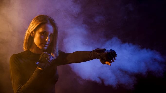 Women's self defense training